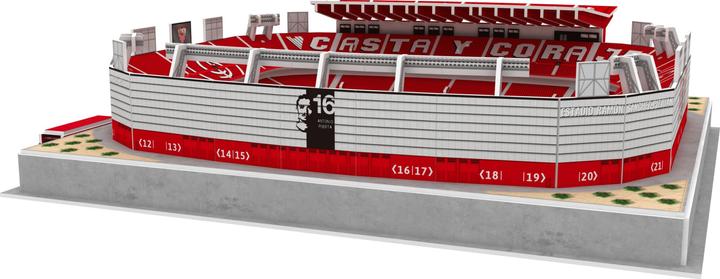 Actual product image Eleven Force FC Sevilla Stadium 3D Puzzle with LED | FC Sevilla Ramon Sanchez Pizjuan Stadium 3D Puzzle (100 pieces)