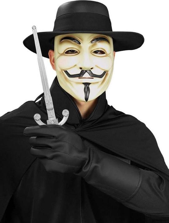 Produktbild Rubies V wie Vendetta Kostüm-Set (One Size)