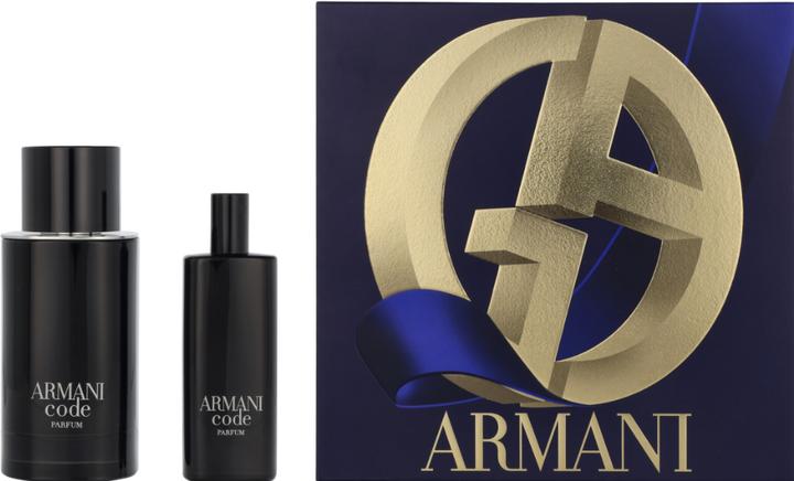 Actual product image Giorgio Armani Code Homme Le Parfum Set Eau de Parfum 75ml + Eau de Parfum 15ml (Eau de parfum, 1434.51 ml)