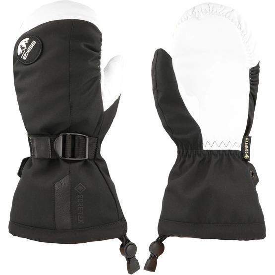 ESKA, Damen, Handschuhe, skihandschuhe für mädchen white nok gtx, Schwarz, Weiss, (6.5)