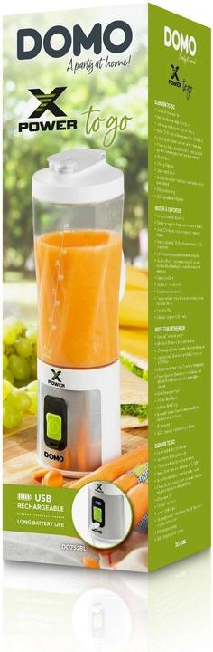 Produktbild Domo XPOWER MIXER ZUM MITNEHMEN Standmixer 120 W (120 W)