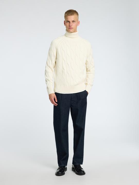 Immagine prodotto Selected Slhcallo Ls Knit Relaxed Cable Roll Neck (XL)