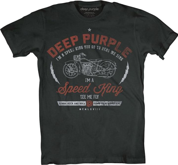 Immagine prodotto Deep Purple Speed King Maglietta Adulto Unisex (S)