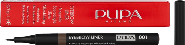 Productafbeelding Pupa Milano Wenkbrauwliner 001 Asbruin 1,1ml (Asbruin)