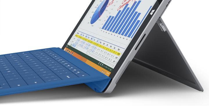 Produktbild Microsoft Surface Pro 3, 256GB SSD (12", Intel Core i5-4300U, 8 GB, 256 GB)