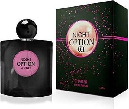 Immagine prodotto Chatler Night Option di Donne EDT 100ml Fragranza Made in France (Eau de toilette, 100 ml)