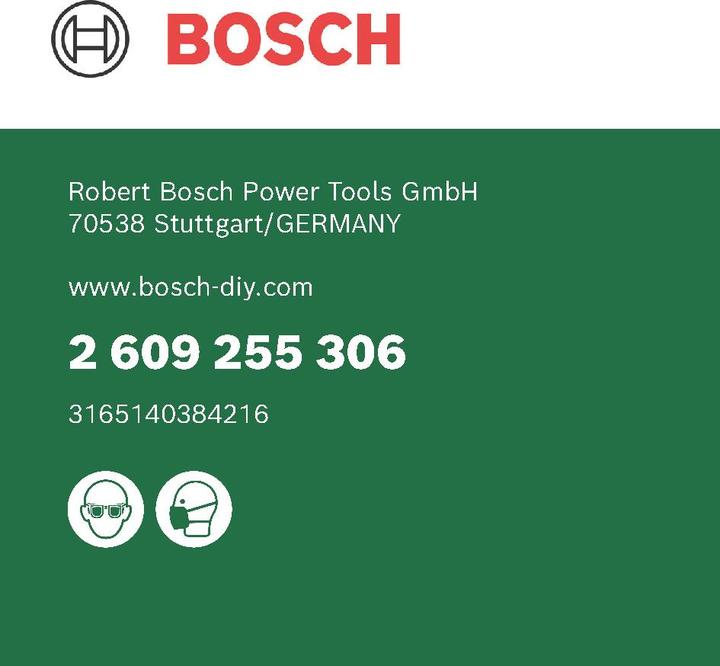 Produktbild Bosch Zubehör 32tlg. Dübel-Set D= 8 mm L= 40 mm (32 Stk.)