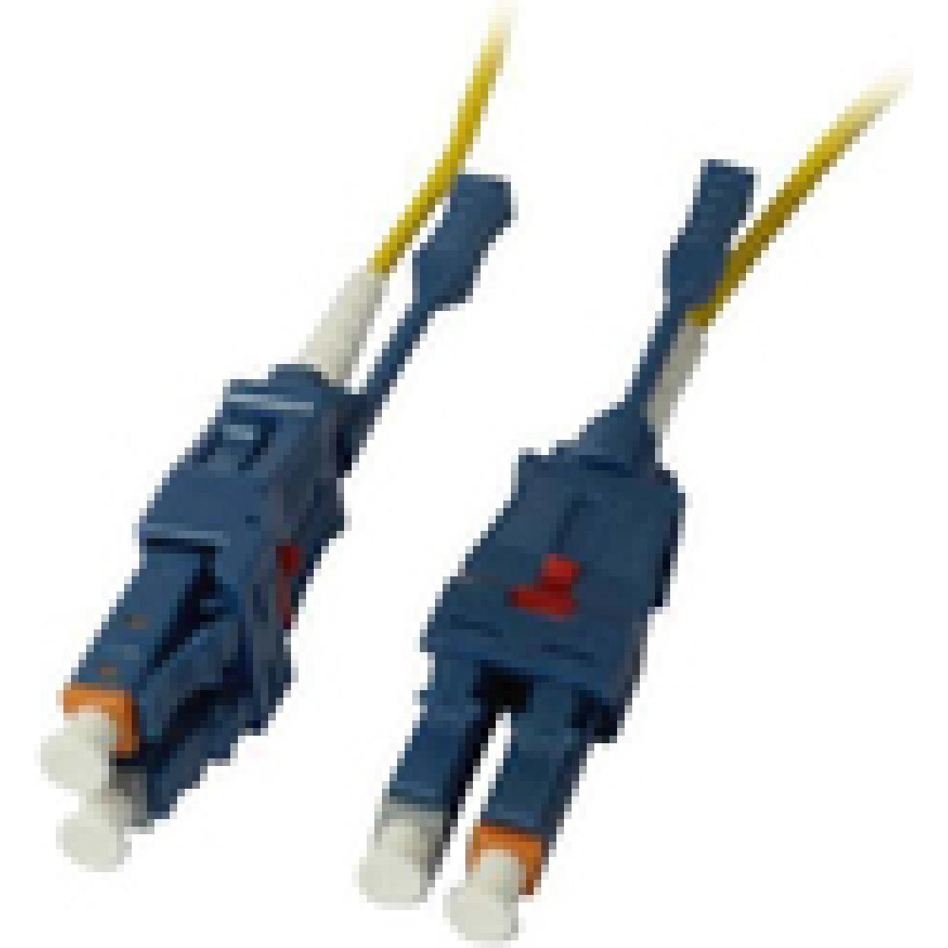 Synergy 21 LWL-2-Faser-Patchk. 15mtr.LC-LC 9/125um OS2 Uniboot drehbar Push/Pull AD 2mm (CAT6, 15 m), Netzwerkkabel