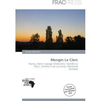 Mengin Le Clerc, Fachbücher