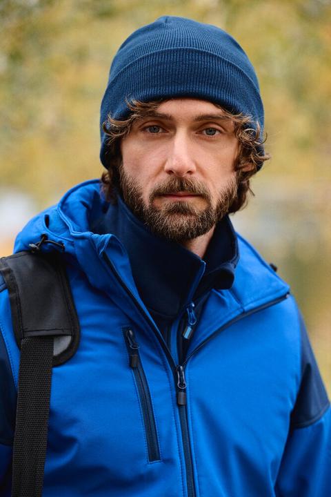 Actual product image Sharp Prime Padded Softshell Jas heren staalgrijs/zwart - maat 4XL (4XL)