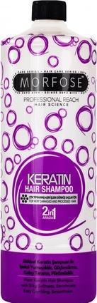 Image du produit Morfose Morphhose - Professional Reach Hair Shampoo 2In1 Keratin Shampooing à la kératine pour restaurer (1000 ml, Shampoing liquide)