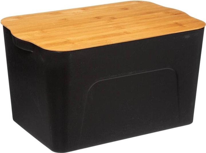 Actual product image 5Five Pudełko plastikowe z bambusową pokrywką, 24 litry (24 l)