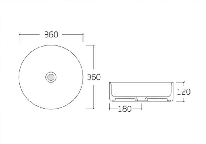 Actual product image Shower Design Pedara (360 mm, 360 mm)