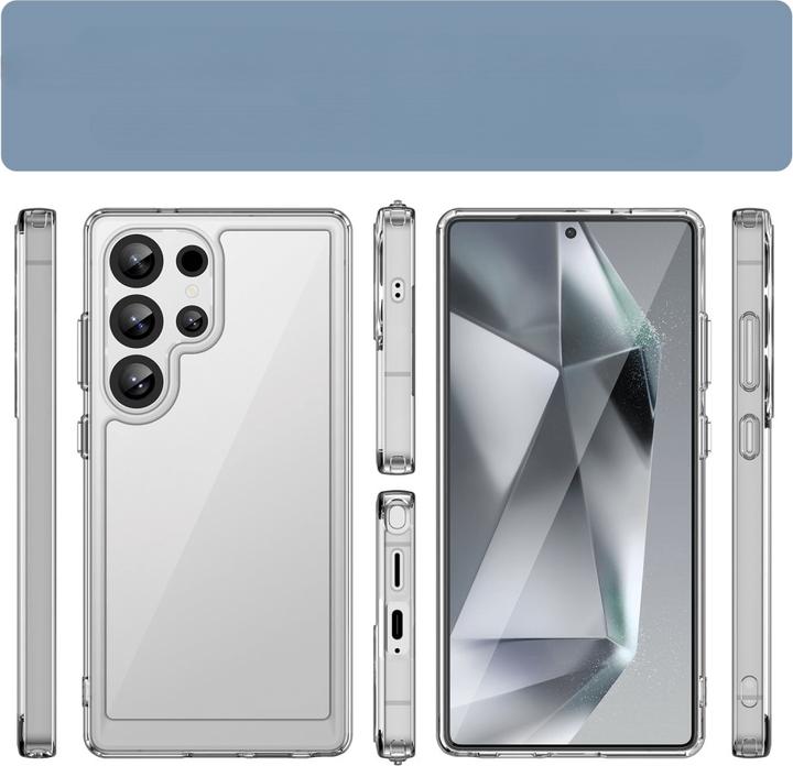 Actual product image Cover-Discount Galaxy S25 Ultra - Schützende Acryl-Handyhülle mit erhöhtem Rand (Samsung Galaxy S25 Ultra)