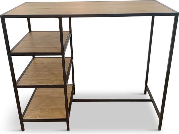 Domoletti Bar table gabe wood/black 120×60×100 cm