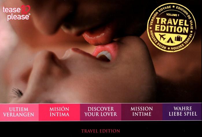 Actual product image tease & please True Love Game Part 1 Travel Edition (Board game, German, Spanish, French, English)