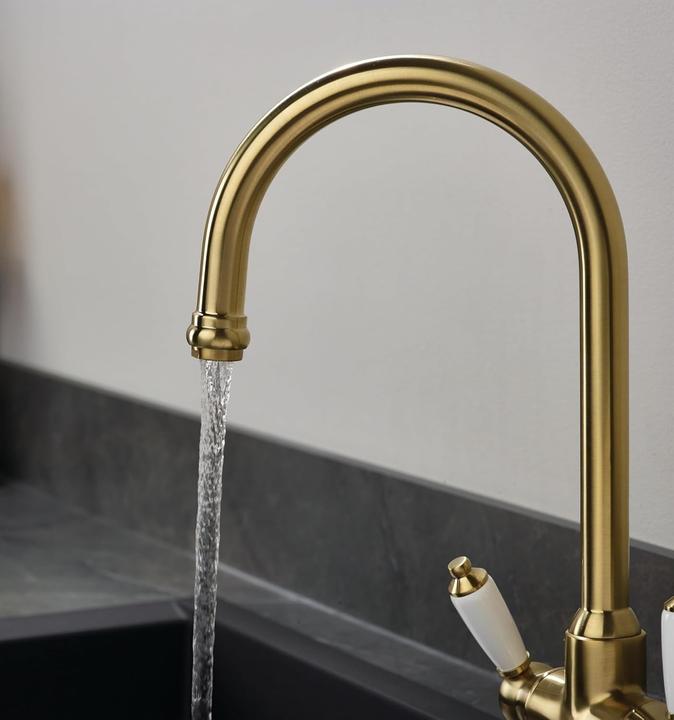 Image du produit Bristan Robinets mélangeurs à double poignée avec installation facile par le dessus