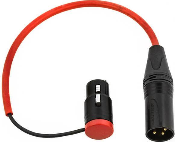 Image du produit Rycote Câble XLR-3m vers XLR-3f léger à 90°, 260mm (0.26 m, XLR)