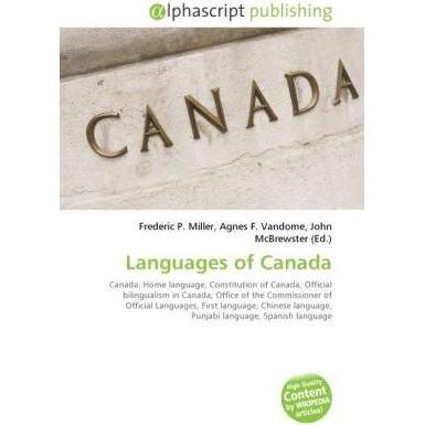 Languages of Canada, Fachbücher