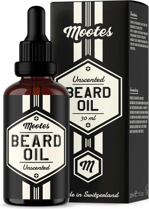 Mootes Bartöl Unscented 10 ml (10 ml)