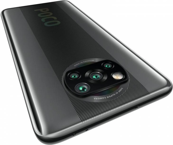 Image du produit Xiaomi Poco X3 (128 Go, Shadow Grey, 6.67", Double SIM hybride, 64 Mpx, 4G)
