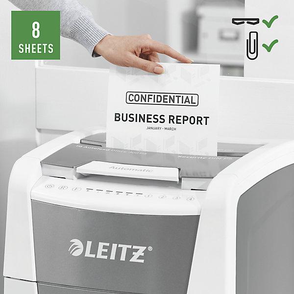 Productafbeelding Leitz IQ papiervernietiger Office 300 P-5 80160000 (Microcut)