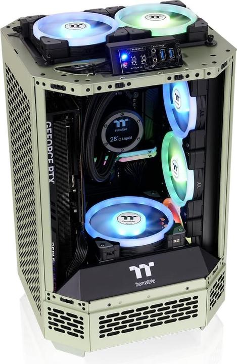 Produktbild Thermaltake The Tower 250 Matcha Green (Mini-ITX)