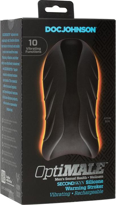 Produktbild Doc Johnson OptiMALE - Silicone Warming Stroker - Vibrating
