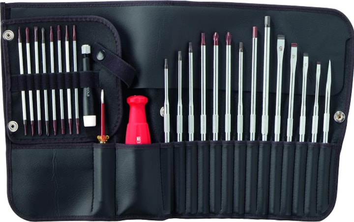 PB Swiss Tools Allround set (Viti con testa a intaglio, Chiave a brugola, Torx (TX), Cacciavite a croce PZ, 6 lobi (esalobio), Fessura croce Phillipps (PH))