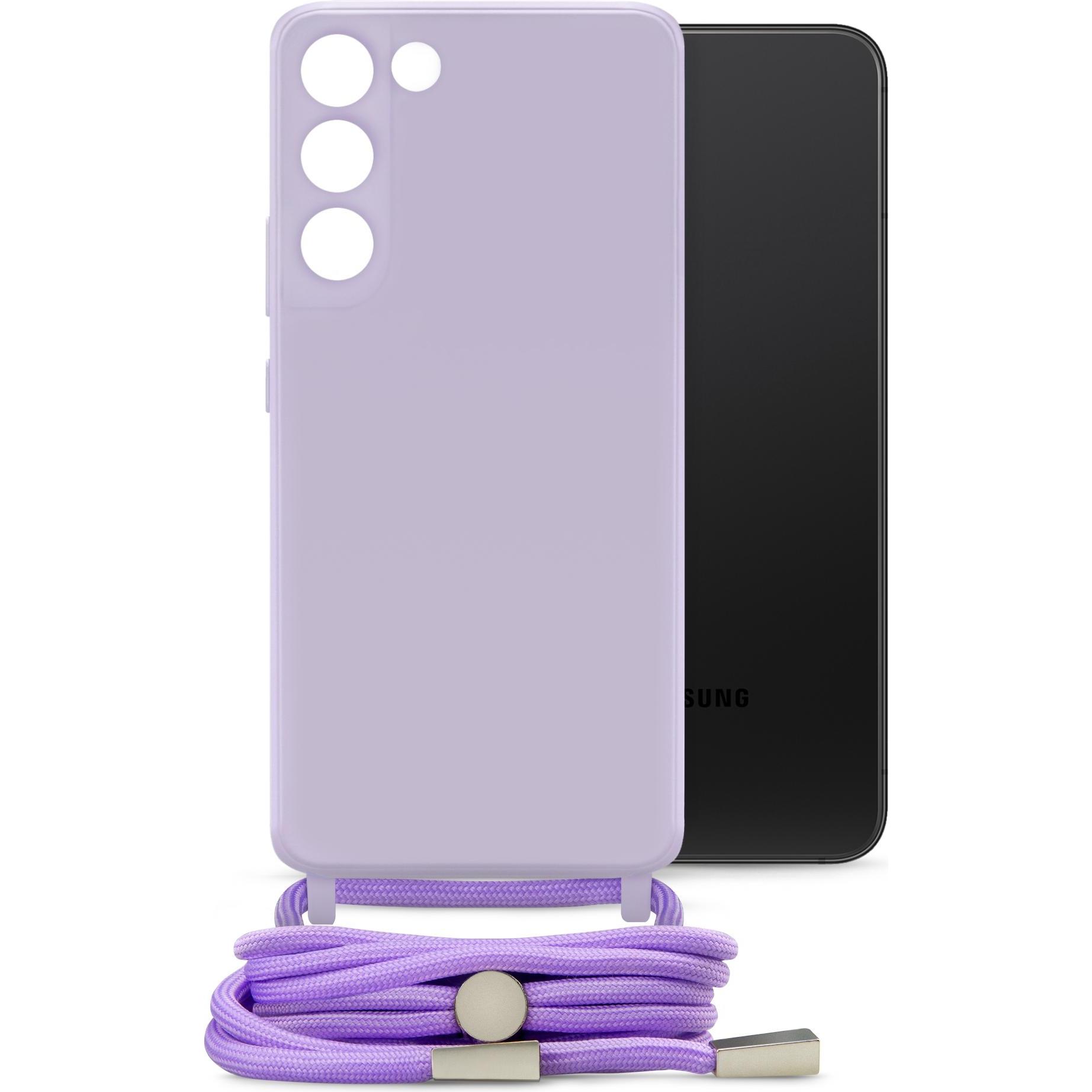 Mobilize Lanyard Gelly Case (Samsung Galaxy S22+ 5G), Smartphone Hülle, Violett