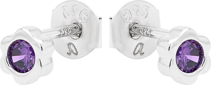 Produktbild Prinzessin Lillifee Ohrschmuck für Mädchen, 925 Sterling Silber, Zirkonia synth. | Geburtsstein (Silber 925)