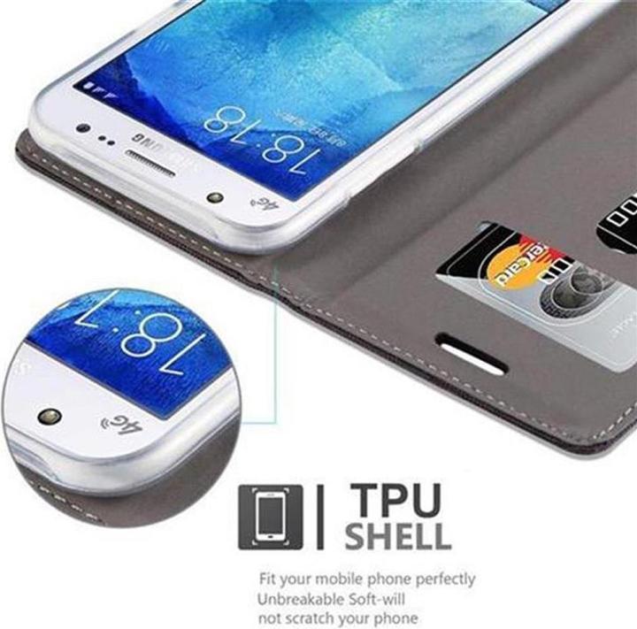 Produktbild Cadorabo Book Jeans Optik Cover (Samsung Galaxy J5 (2015))