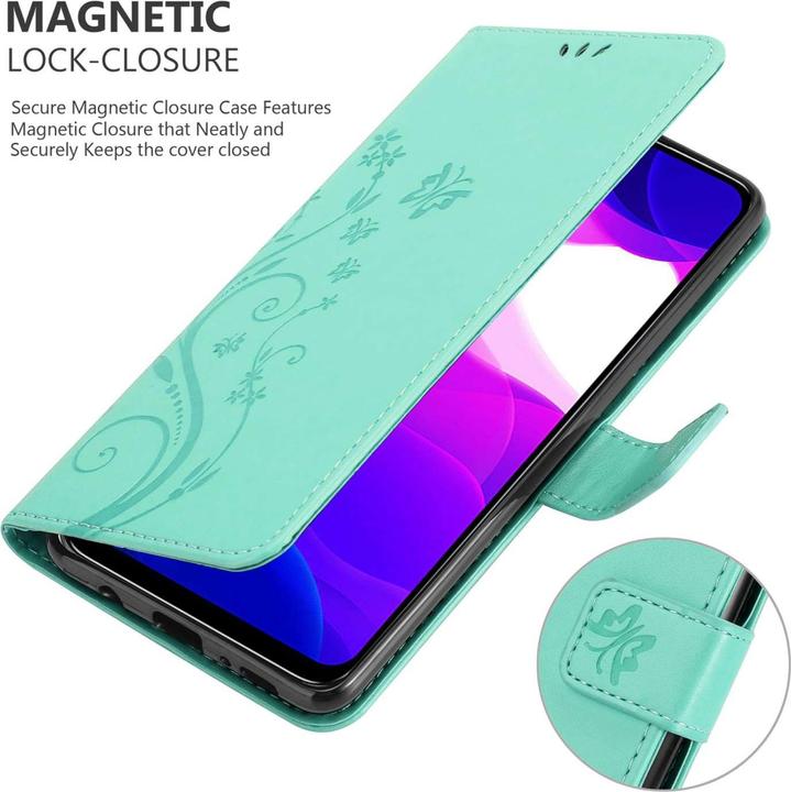 Image du produit Cadorabo Coque pour Xiaomi Mi 10 LITE pour Fleur Book (Mi 10 Lite)