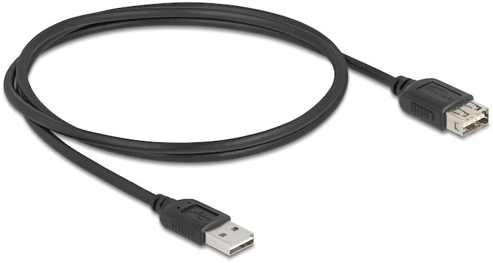 Immagine prodotto Delock USB 2.0 Verlängerungskabel EASY USB Typ-A Stecker zu Typ-A Buchse 1 m (1 m, USB 2.0)