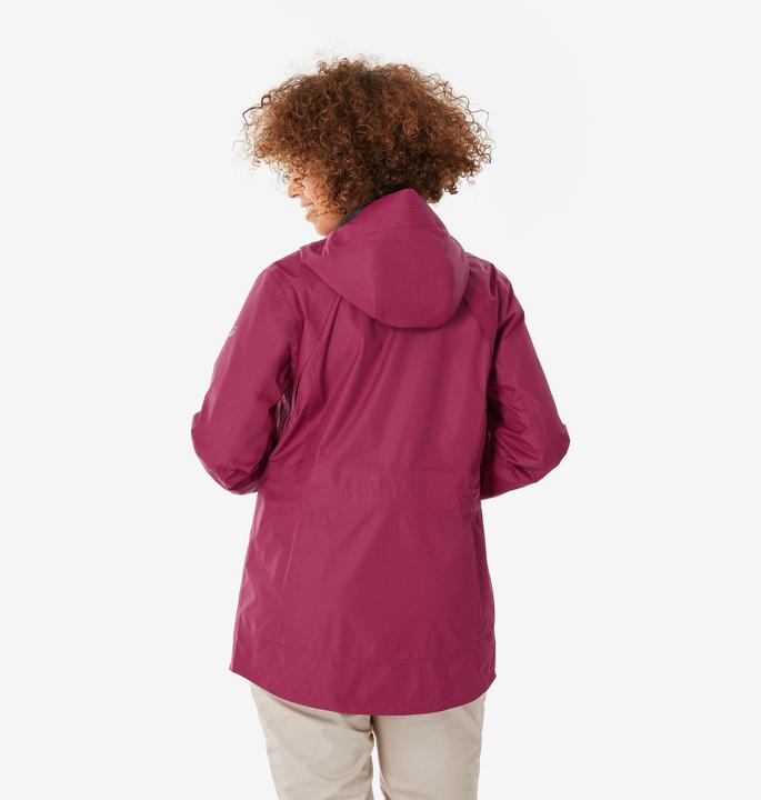 Immagine prodotto Quechua Wanderjacke Damen wasserdicht - NH500 violett (XL)