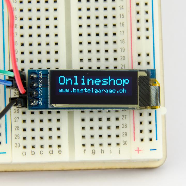 Produktbild Purecrea OLED Display Blau I2c 128x32 0.91’’
