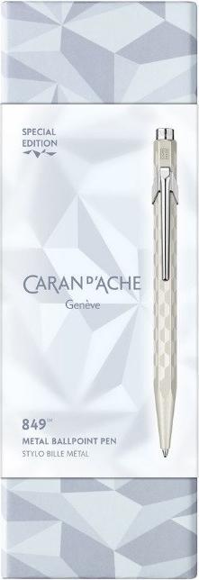 Produktbild Caran d'Ache Kugelschreiber 849 (irisierend weiss lackiert, 1 x)