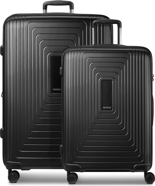 Redolz Essentials 14 4 Rollen Kofferset 2-teilig mit Dehnfalte (204 l)