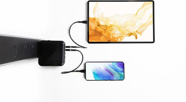 Immagine prodotto Targus 100W GanCharger-Multiporta-Adattamento da viaggio (100 W)