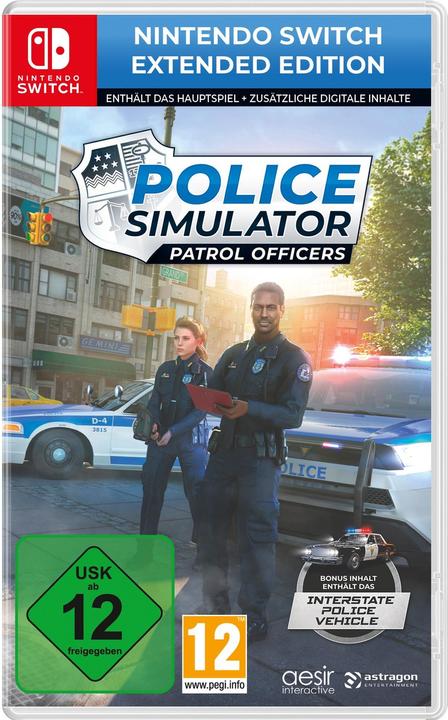 Productafbeelding astragon Politie Simulator: Patrouille Officieren SWITCH E.E Uitgebreide Editie (Switch, DE)