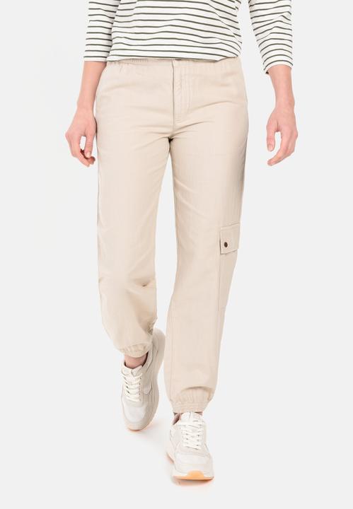 Actual product image Camel Active Loose fit cargo made from a cotton-linen blend (W32/L32)
