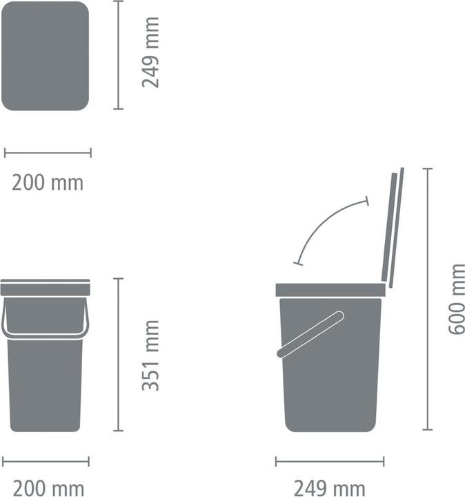 Immagine prodotto Brabantia Ordina e vai (12 l)