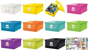 Image du produit Leitz Boîte de rangement WOW Click & Store (A3)