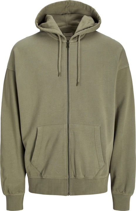 Jack & Jones Jjecharge Faded Sweat Zip Hood Noos