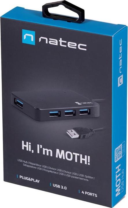 Image du produit Natec Moth (USB-A, 4 ports)