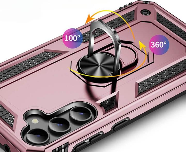 Produktbild Cover-Discount Galaxy S23 FE - Armor Case mit Kickstand rosa (Samsung Galaxy S23 FE)