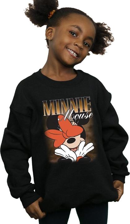 Produktbild Disney Minnie Mouse Bow Montage Sweatshirt Mädchen (128)