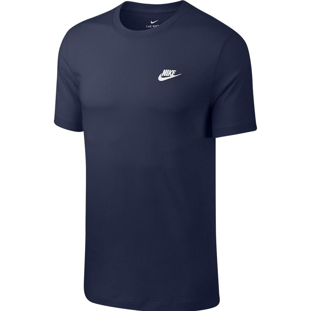 Nike, Herren, Sportshirt, Sportswear Club (XXL), Blau, XXL