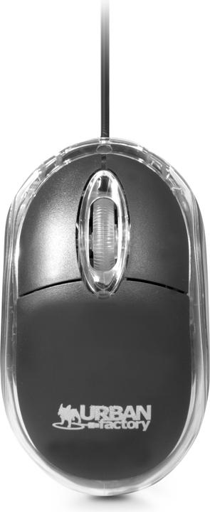 Actual product image Urban Factory BDM02UF Mouse Ambidextrous USB Type-A Optical 800 DPI (Cable)