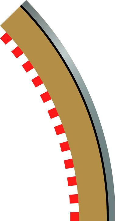 Immagine prodotto Scalextric Borders R2 Inner 4 pezzi